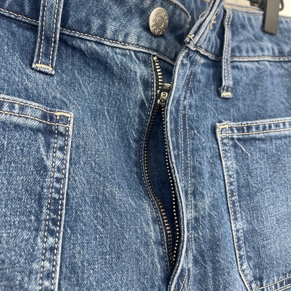 J.Crew Factory Curvy Full Length Wide Leg Jean in All-Day Stretch Size 30 - Picture 5 of 8